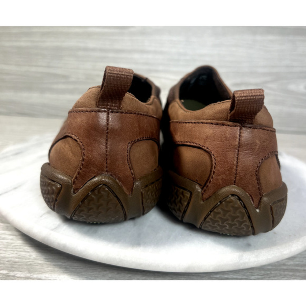 Teva Comfort Shoes Womens‎ Size 8.5 Brown Leather Slip On 6042 Outdoor Low Top - Picture 3 of 10